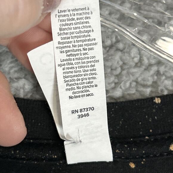 ACTS LIKE MADONNA BUT SHE LISTENS TO MERLE Sparkly Bleached Tee Country Music - Picture 6 of 7